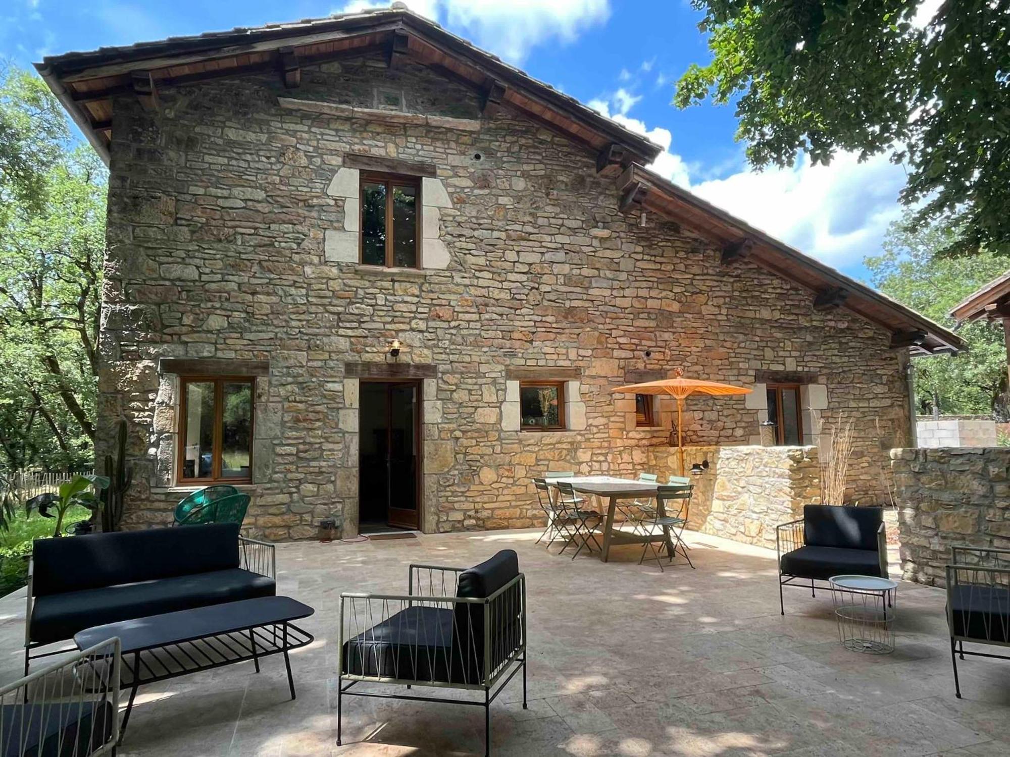 La Boca Noche Chambres D'Hotes Et Gite Saint-Antonin-Noble-Val Exterior photo