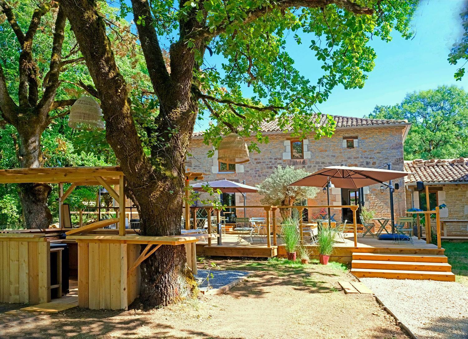 La Boca Noche Chambres D'Hotes Et Gite Saint-Antonin-Noble-Val Exterior photo
